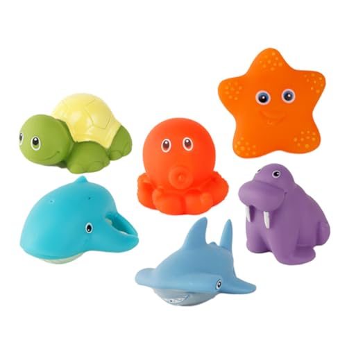 ERINGOGO 6stücke Teiliges Lustiger Badewannenspielzeuge Für Kleinkinder Wasserspritzende Tierchen Mit Temperaturwechsel-Funktion Für Badewanne Pool Und Spielzeit ERINGOGO 6stücke Teiliges Lustiger Badewannenspielzeuge Für Kleinkinder Wasserspritzende Tierchen Mit Temperaturwechsel-Funktion Für Badewanne Pool Und Spielzeit von ERINGOGO