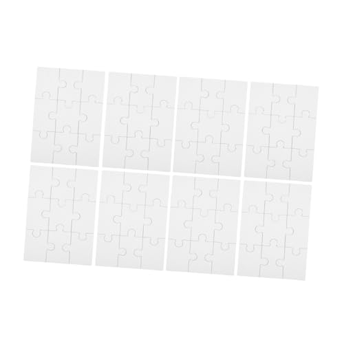 ERINGOGO 8 Blatt Teiliges Blanko Puzzle Holz Sublimations DIY Bastelpuzzle mit Hitzebeständigen Leichten Puzzleteilen für Kreative Gestaltung und Individuelle Wärmeübertragung ERINGOGO 8 Blatt Teiliges Blanko Puzzle Holz Sublimations DIY Bastelpuzzle mit Hitzebeständigen Leichten Puzzleteilen für Kreative Gestaltung und Individuelle Wärmeübertragung von ERINGOGO