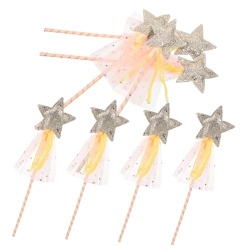 ERINGOGO 8 Stück Glitzernde Feen Teiliges Leichte Stern Handstäbe für Mädchen für Bühnenauftritte Geburtstagsfeiern und Fantasievolles Rollenspiel Langlebig und Handlich ERINGOGO 8 Stück Glitzernde Feen Teiliges Leichte Stern Handstäbe für Mädchen für Bühnenauftritte Geburtstagsfeiern und Fantasievolles Rollenspiel Langlebig und Handlich von ERINGOGO