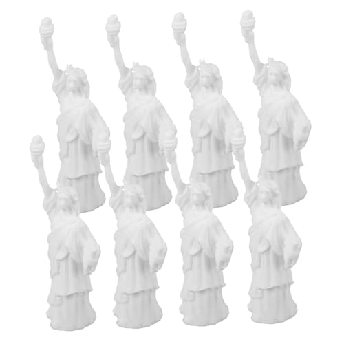 ERINGOGO 8 Stück Miniatur Freiheitsstatue Modellbausatz Detailreiche Souvenir Skulptur für Puppenhaus Sammler und Hobby Dekoratives Wohn und Bürodisplay ERINGOGO 8 Stück Miniatur Freiheitsstatue Modellbausatz Detailreiche Souvenir Skulptur für Puppenhaus Sammler und Hobby Dekoratives Wohn und Bürodisplay von ERINGOGO