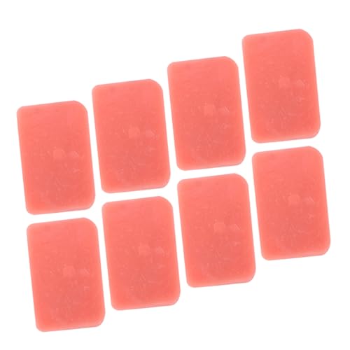 ERINGOGO 8 Stücke Künstliches Modell Realistische Gefälschte Schinkenscheiben aus PVC für Kinder Spielzeug Küchen Dekoration Lebensmittelsimulation ERINGOGO 8 Stücke Künstliches Modell Realistische Gefälschte Schinkenscheiben aus PVC für Kinder Spielzeug Küchen Dekoration Lebensmittelsimulation von ERINGOGO