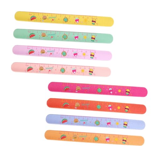 ERINGOGO 8 Stück Teiliges Buntes Silikon Slap Armband für Leichte Kinderhanddekoration mit Stilvollem Muster als Mitgebsel für Mädchen Geburtstag Party und Festtage ERINGOGO 8 Stück Teiliges Buntes Silikon Slap Armband für Leichte Kinderhanddekoration mit Stilvollem Muster als Mitgebsel für Mädchen Geburtstag Party und Festtage von ERINGOGO