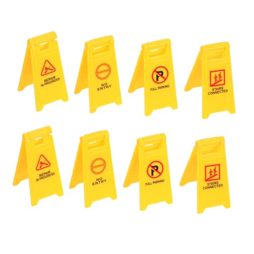 ERINGOGO 8 Stück Teiliges Kleine Verkehrsschilder Lernspielzeug Realistische Warnschilder Verkehrszeichen Modellspielzeug für Verkehrssicherheit und Spielerisches Lernen ERINGOGO 8 Stück Teiliges Kleine Verkehrsschilder Lernspielzeug Realistische Warnschilder Verkehrszeichen Modellspielzeug für Verkehrssicherheit und Spielerisches Lernen von ERINGOGO