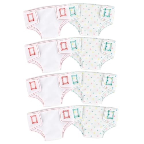 ERINGOGO 8 Stück Teiliges Mini Puppenunterwäsche Elastisch Verstellbar für Spielzeugpuppen Leichte Komfortable Puppenbekleidung Dekoratives Zubehör für Zufälliger Stil ERINGOGO 8 Stück Teiliges Mini Puppenunterwäsche Elastisch Verstellbar für Spielzeugpuppen Leichte Komfortable Puppenbekleidung Dekoratives Zubehör für Zufälliger Stil von ERINGOGO