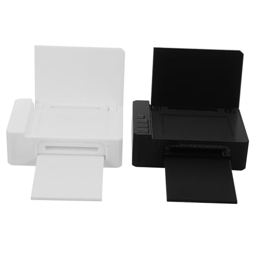 ERINGOGO 8 Stück Teiliges Miniatur Drucker Modell für Puppenhaus Kleine Büroausstattung in Weiß und Schwarz Realistische Desktop Geräte für Rollenspiele und Kreative Puppenhausdekoration ERINGOGO 8 Stück Teiliges Miniatur Drucker Modell für Puppenhaus Kleine Büroausstattung in Weiß und Schwarz Realistische Desktop Geräte für Rollenspiele und Kreative Puppenhausdekoration von ERINGOGO