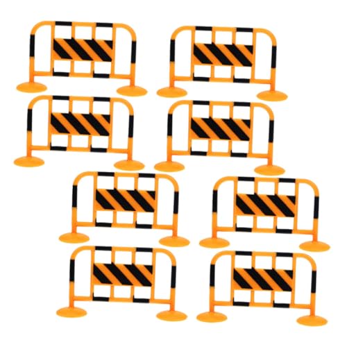 ERINGOGO 8 Stück Teiliges Miniatur Verkehrsabsperrung Robuste Leichte Mini Verkehrszäune in Leuchtendem Orange Realistische Verkehrsbarrieren für Modelllandschaften und Verkehrsrollenspiele ERINGOGO 8 Stück Teiliges Miniatur Verkehrsabsperrung Robuste Leichte Mini Verkehrszäune in Leuchtendem Orange Realistische Verkehrsbarrieren für Modelllandschaften und Verkehrsrollenspiele von ERINGOGO