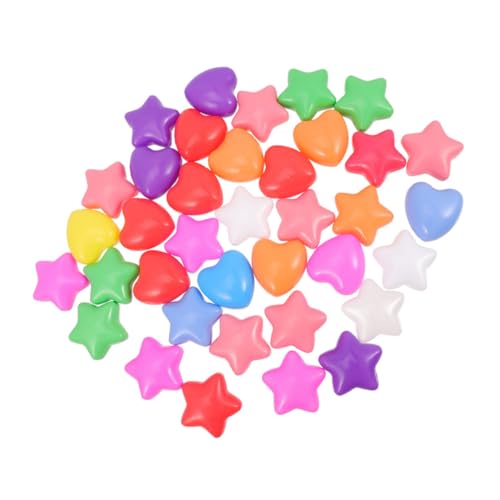 ERINGOGO 80 Stück Herz und Sternförmige Ozeanbälle Bällebadspielzeug für Indoor Spielbereiche Garten und Partys Bunte Herz und Stern Bälle Crush und Leicht zu Transportieren ERINGOGO 80 Stück Herz und Sternförmige Ozeanbälle Bällebadspielzeug für Indoor Spielbereiche Garten und Partys Bunte Herz und Stern Bälle Crush und Leicht zu Transportieren von ERINGOGO