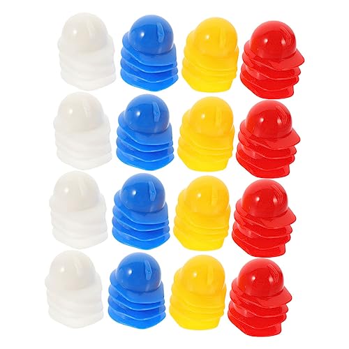 ERINGOGO 80 Stück Teiliges Mini Bauarbeiterhelme aus Kunststoff Kleine Helme zum Basteln und Dekorieren Bunte Mini Sicherheitshelme für Puppen und Haustier deko Robust und Vielseitig ERINGOGO 80 Stück Teiliges Mini Bauarbeiterhelme aus Kunststoff Kleine Helme zum Basteln und Dekorieren Bunte Mini Sicherheitshelme für Puppen und Haustier deko Robust und Vielseitig von ERINGOGO