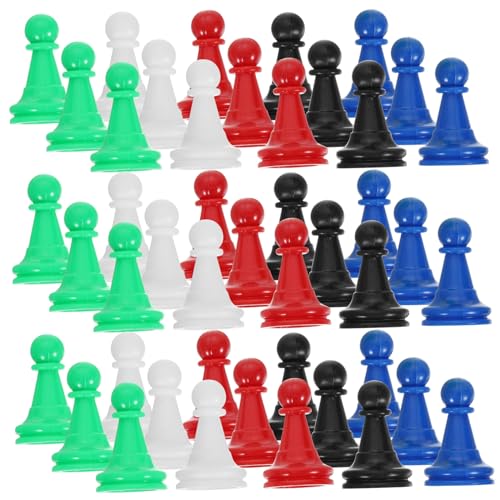 ERINGOGO 96 Stück Teiliges Bunte Hohle Plastik Schachfiguren Ersatz Spielsteine für Brettspiele Pädagogisches Denkspiel Zubehör für Familienspiele und Kreativprojekte Zufällige Farbe ERINGOGO 96 Stück Teiliges Bunte Hohle Plastik Schachfiguren Ersatz Spielsteine für Brettspiele Pädagogisches Denkspiel Zubehör für Familienspiele und Kreativprojekte Zufällige Farbe von ERINGOGO