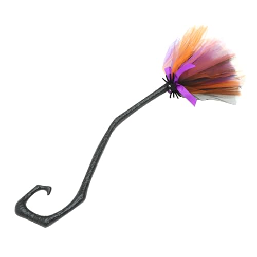 ERINGOGO Abnehmbarer Kleiner Hexenbesen Halloween Party Dekoration Hexenbesenstab Leicht Tragbar für Halloween Cosplay Theater Requisit und Kostümparty ERINGOGO Abnehmbarer Kleiner Hexenbesen Halloween Party Dekoration Hexenbesenstab Leicht Tragbar für Halloween Cosplay Theater Requisit und Kostümparty von ERINGOGO