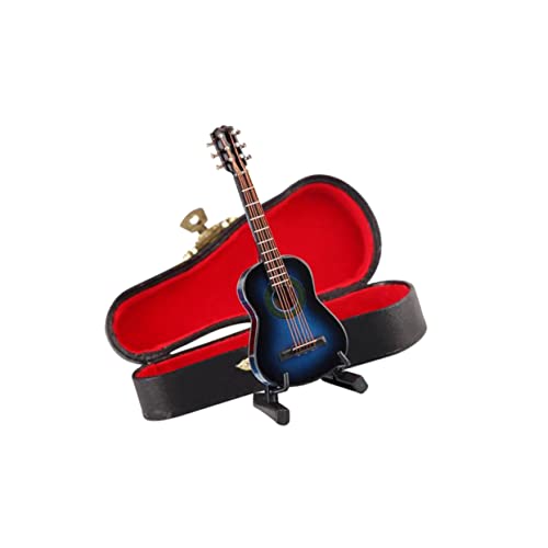 ERINGOGO Abschlussgeschenk Mini-Gitarre Gitarrenhandwerk Dekoration Miniatur Gitarre Hölzern von ERINGOGO