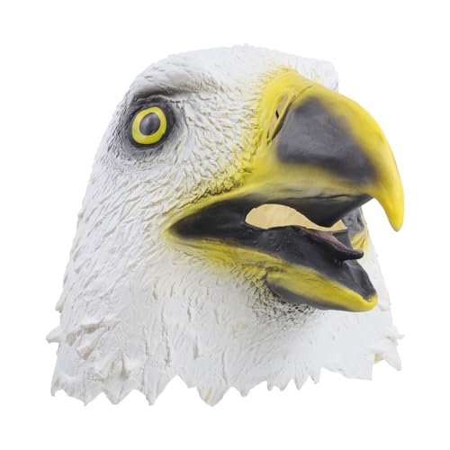 ERINGOGO Adlerkopfmaske Tierkostümmaske Tiervogelkopfmaske Für Halloween-Maskerade-Cosplay-Spaßparty von ERINGOGO