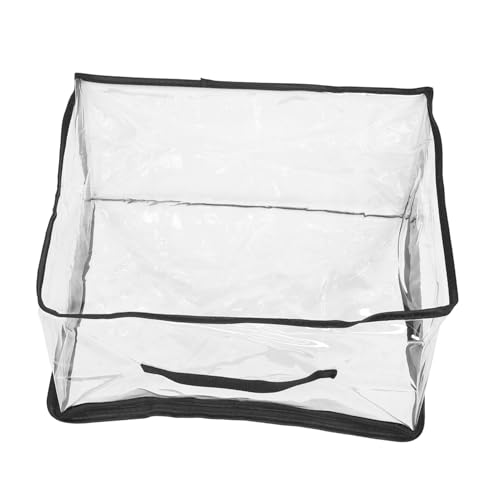 ERINGOGO Aufbewahrungstasche Für Taschenorganisator Aufbewahrung Für Spielzeugtaschen Aufbewahrung Von Kinderspielzeug Harte Tasche Mit Reißverschluss PVC Transparent von ERINGOGO