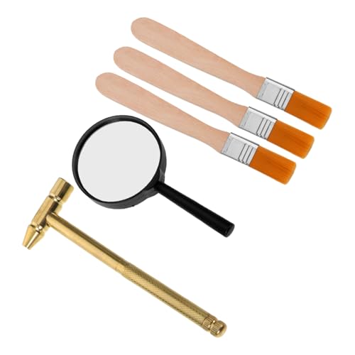 ERINGOGO Ausgrabungsset mit Hammer Meißel Pinsel und Lupe Robustes Archäologie für Realistische Grabung Interaktives Lernset für Kreative ERINGOGO Ausgrabungsset mit Hammer Meißel Pinsel und Lupe Robustes Archäologie für Realistische Grabung Interaktives Lernset für Kreative von ERINGOGO