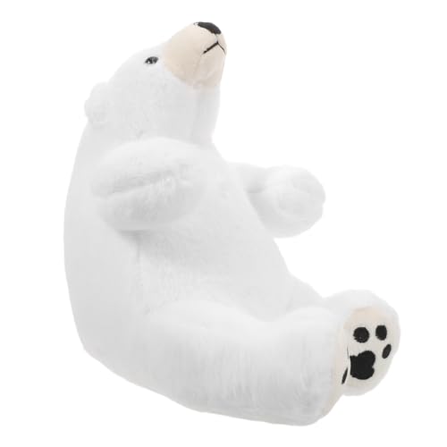 ERINGOGO Bär Plüschtier Gefüllter Eisbär Eisbär Gefülltes Plüschtier Stofftier Desktop Puppe Ornament Plüsch Tierbärspielzeug Weiß ERINGOGO Bär Plüschtier Gefüllter Eisbär Eisbär Gefülltes Plüschtier Stofftier Desktop Puppe Ornament Plüsch Tierbärspielzeug Weiß von ERINGOGO