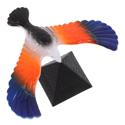 ERINGOGO Balancierender Vogelspielzeug Balancing Eagle mit Pyramidenständer Blaue Kinderspielzeug für Gleichgewichtstraining und Kreatives Lernen Indoor Desktop Ornament für ERINGOGO Balancierender Vogelspielzeug Balancing Eagle mit Pyramidenständer Blaue Kinderspielzeug für Gleichgewichtstraining und Kreatives Lernen Indoor Desktop Ornament für von ERINGOGO