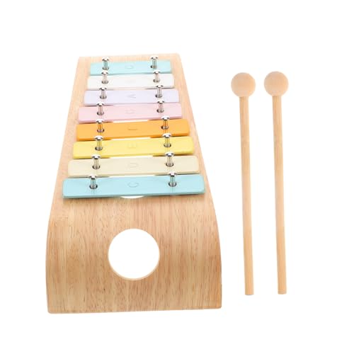 ERINGOGO Bayin Daqin Xylophon Musikalisches Klopfspielzeug Schlaginstrumente Für Schüler Musik Glockenspielinstrument Glockenspiel Für Schüler Orff Schlaginstrumente Hölzern von ERINGOGO