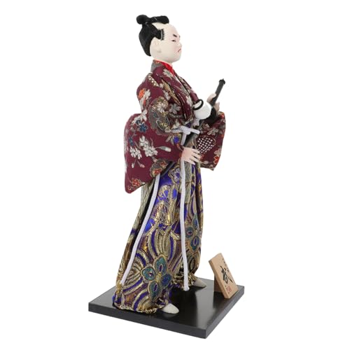 ERINGOGO Bushido-Actionfigur Ninja kleine -Ornamente Menschen Anzeige Statue Japanische Puppen Sammlerstücke japanischer Puppen japanische Haushaltsgeräte -Puppenornament Abs von ERINGOGO