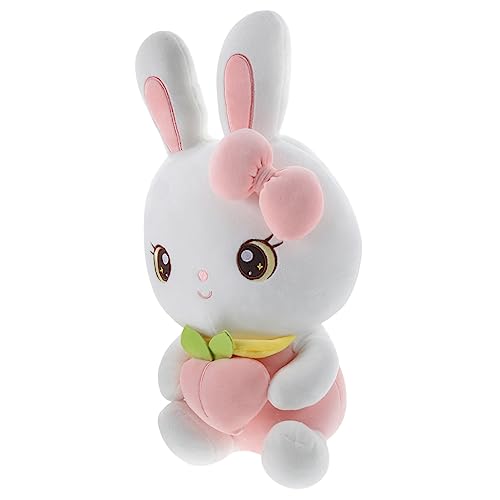 ERINGOGO Cartoon-Plüschkaninchen für kinderspielzeug Soft Toy wohnzimmerdeko Hasenpuppe dekorativer ausgestopfter Hase PP Baumwolle von ERINGOGO