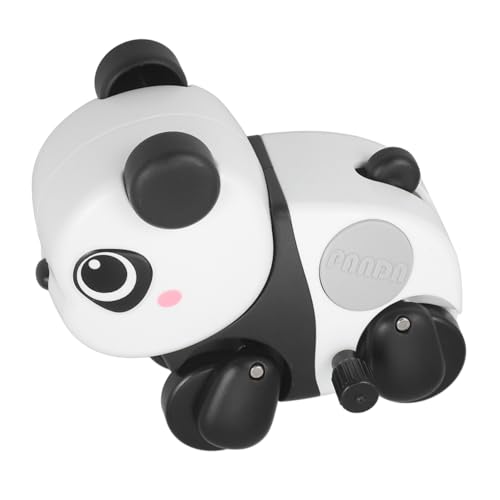 ERINGOGO Denkspiel Badespielzeug Uhrwerk Spielzeug Tiere Springen Spielzeug Mini-Panda-Spielzeug Laufendes Spielzeug Aufziehen Kinderspielzeug Tierspielzeug Aufziehen Auto Black Abs von ERINGOGO