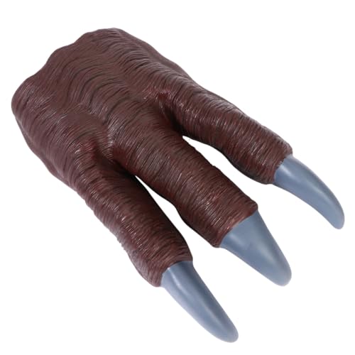 ERINGOGO Dinosaurier Klaue für Erwachsene Realistisches Paw Modell aus Hochwertigem Detailgetreu Bemalt für Kostümparty Rollenspiel und Gruppenevents ERINGOGO Dinosaurier Klaue für Erwachsene Realistisches Paw Modell aus Hochwertigem Detailgetreu Bemalt für Kostümparty Rollenspiel und Gruppenevents von ERINGOGO