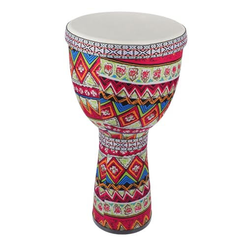 ERINGOGO Djembe Für Bunte Handtrommel Tragbare Schlagtrommel Kleine Djembe Schlagzeug Für Tragbare Djembe Kindermusikinstrument Kindertrommel Bunte Trommel Djembe-Trommel Abs von ERINGOGO