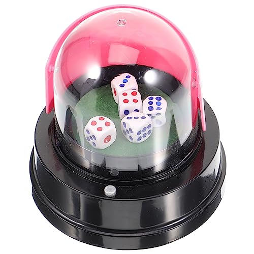 ERINGOGO Elektrischer Würfelbecher aus Kunststoff mit Sockel Mini Dice Shaker für Ktv Party Bar und Familienspiele Leichter und Robuster Würfelbecher mit Automatischem Zufällige Farbe ERINGOGO Elektrischer Würfelbecher aus Kunststoff mit Sockel Mini Dice Shaker für Ktv Party Bar und Familienspiele Leichter und Robuster Würfelbecher mit Automatischem Zufällige Farbe von ERINGOGO