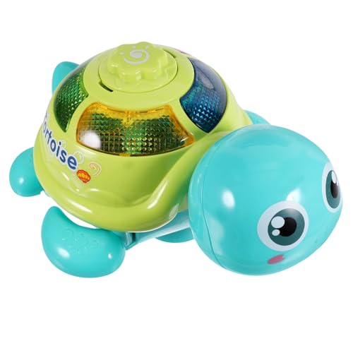ERINGOGO Elektrisches Schildkröten mit Musik und Licht Bewegliches Tiermodell Realistisch Geformt Glatt für Geburtstags Geeignet Fördert Sensorisches ERINGOGO Elektrisches Schildkröten mit Musik und Licht Bewegliches Tiermodell Realistisch Geformt Glatt für Geburtstags Geeignet Fördert Sensorisches von ERINGOGO