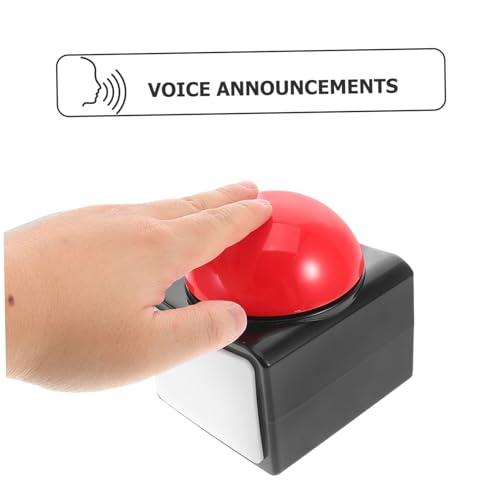 ERINGOGO Elektronischer Game Buzzer mit Licht und Alarmton Schnelles Antwortgerät für Quizspiele Partys und Wettbewerbe Vielseitiger Sound Summer für Spieleabende und Showveranstaltungen ERINGOGO Elektronischer Game Buzzer mit Licht und Alarmton Schnelles Antwortgerät für Quizspiele Partys und Wettbewerbe Vielseitiger Sound Summer für Spieleabende und Showveranstaltungen von ERINGOGO