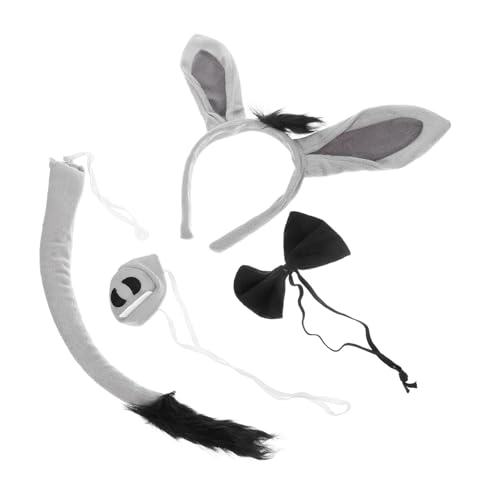 ERINGOGO Esel Haarreif Tierkostüm Zubehör Süßes Halloween Cosplay Kostüm Party Accessoire für Mädchen Geeignet für Kostüm und Themenfeiern Bühne ERINGOGO Esel Haarreif Tierkostüm Zubehör Süßes Halloween Cosplay Kostüm Party Accessoire für Mädchen Geeignet für Kostüm und Themenfeiern Bühne von ERINGOGO