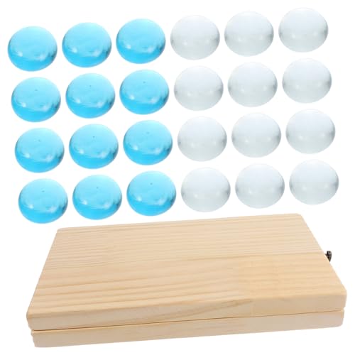 ERINGOGO Faltbares Mancala Brettspiel aus Holz mit Bunten Glasperlen Leichtes Denkspiel für Familien Pädagogisches Gesellschaftsspiel Raumvorstellung und Eltern Junge Zufällige Farbe ERINGOGO Faltbares Mancala Brettspiel aus Holz mit Bunten Glasperlen Leichtes Denkspiel für Familien Pädagogisches Gesellschaftsspiel Raumvorstellung und Eltern Junge Zufällige Farbe von ERINGOGO