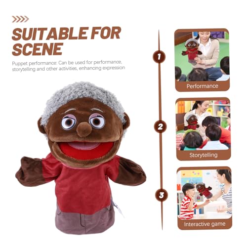 ERINGOGO Familienmitglied Handpuppe Plüsch Cartoon Figur Handspielzeug für Erwachsene Kreatives Erzählspiel Fördert Vorstellungskraft und Interaktion ERINGOGO Familienmitglied Handpuppe Plüsch Cartoon Figur Handspielzeug für Erwachsene Kreatives Erzählspiel Fördert Vorstellungskraft und Interaktion von ERINGOGO