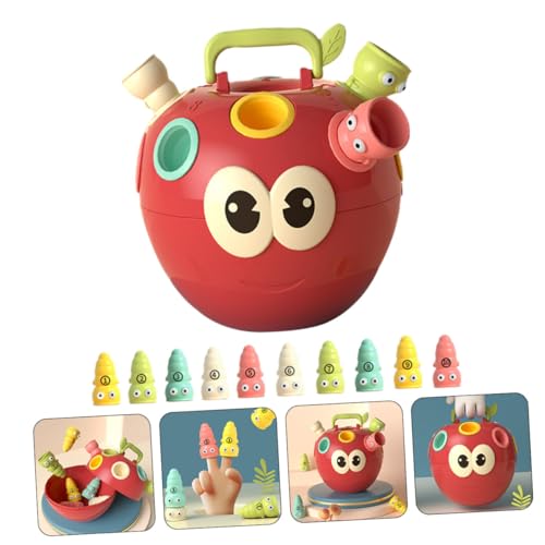 ERINGOGO Farbige Apfelwurm matchspiel Lernspielzeug Frühförderung Intelligenzpuzzle Hand Auge koordination Vorschule Ab Jahren ERINGOGO Farbige Apfelwurm matchspiel Lernspielzeug Frühförderung Intelligenzpuzzle Hand Auge koordination Vorschule Ab Jahren von ERINGOGO