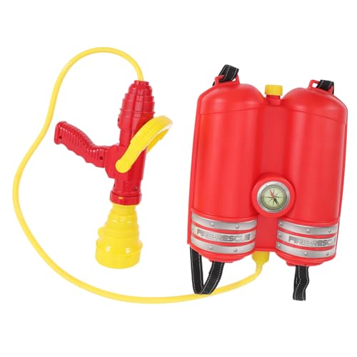 ERINGOGO Feuer Wasserpistole Wasser Für Strandspielzeug Wasserkampfspielzeug Feuerwehrspielzeug Kleinkindspielzeug Sommerspielzeug Wasser Rucksack Erwachsene Wasser von ERINGOGO