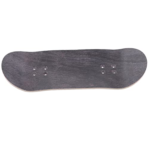 ERINGOGO Finger-Skateboard Partygeschenke Skateboard DIY Neuheit Fingerspielzeug Desktop- Skateboard- Griffbretter Aus Holz Selbstgemachte Skateboards Black Hölzern von ERINGOGO