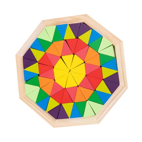 ERINGOGO Fröhliches Holzbauklötze für Bunte Regenbogen Bausteine Pädagogisches zur Frühkindlichen Geometrische Formen Fördert Kreativität und Kognitive Entwicklung ERINGOGO Fröhliches Holzbauklötze für Bunte Regenbogen Bausteine Pädagogisches zur Frühkindlichen Geometrische Formen Fördert Kreativität und Kognitive Entwicklung von ERINGOGO