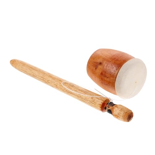 ERINGOGO Froschrufer Minihammer Für Schokolade Holzfrosch Für Erwachsene Handsummer Cricketschläger Mallet Hummer Mini-holzhammer Holzhammer Für Kinderspielzeug Trommelhammer Beige Hölzern von ERINGOGO