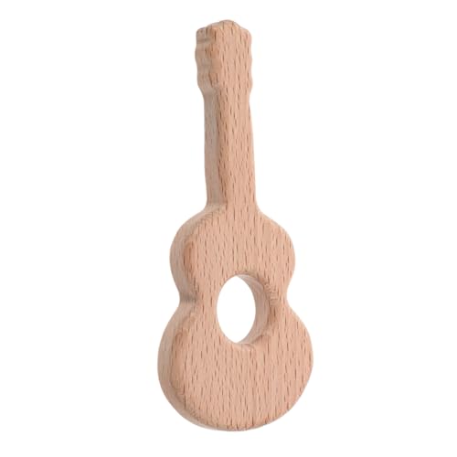 ERINGOGO Gitarrenschmuck für holzspielzeug Gitarre Interaktives Lernspielzeug Pädagogisches Gitarre kleines Gitarrenmodell Gitarre hängende Dekoration Khaki von ERINGOGO