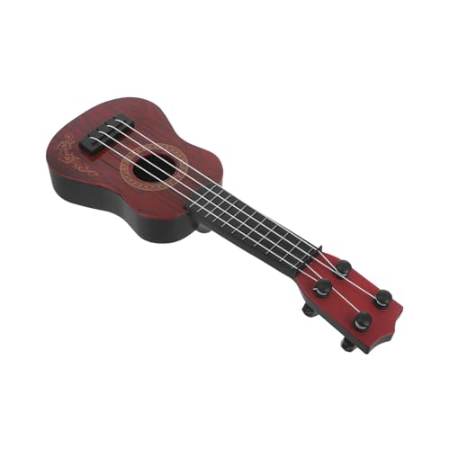 ERINGOGO Gitarrenspielzeug für Gitarre für Gitarre Gitarre zum Musikinstrument Lernen Instrumentenspielzeug für Kleinkinder Abs Brown von ERINGOGO