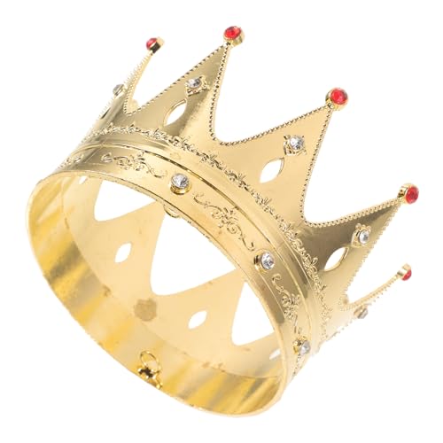 ERINGOGO Goldene Krone für Geburtstag und Cosplay Party Leichtes Langlebiges Kopfschmuck Accessoire aus Sicherem Material Modische Prinzessin Tiara für Mädchen Festliche Anlässe ERINGOGO Goldene Krone für Geburtstag und Cosplay Party Leichtes Langlebiges Kopfschmuck Accessoire aus Sicherem Material Modische Prinzessin Tiara für Mädchen Festliche Anlässe von ERINGOGO