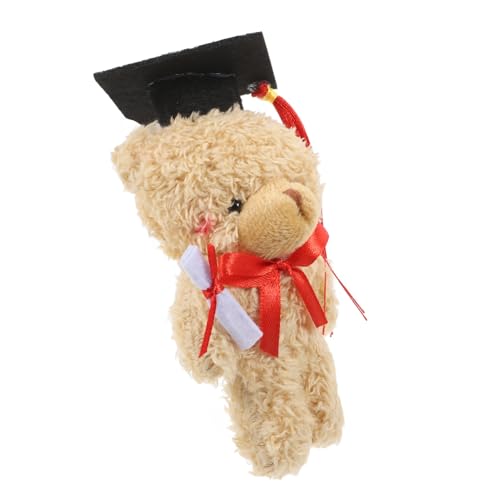ERINGOGO Mini Abschlussbär Plüschbär Mit Doktorhut Weiches Kuscheltier Für Schulabschlüsse Hochzeitsgeschenke Erinnerungsstück in Braun Für Schüler Und Graduierte ERINGOGO Mini Abschlussbär Plüschbär Mit Doktorhut Weiches Kuscheltier Für Schulabschlüsse Hochzeitsgeschenke Erinnerungsstück in Braun Für Schüler Und Graduierte von ERINGOGO