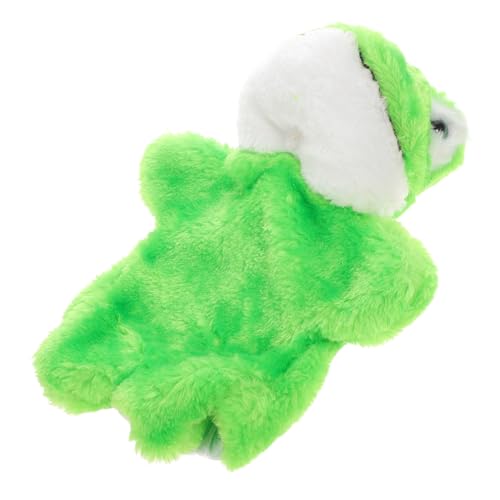 ERINGOGO Grüne Frosch Handpuppe für Rollenspiele und Geschichten Erzählen Weiches Plüschmaterial Interaktives Eltern Junge Mädchen Spiel Pädagogisches Puppentheater Zubehör ERINGOGO Grüne Frosch Handpuppe für Rollenspiele und Geschichten Erzählen Weiches Plüschmaterial Interaktives Eltern Junge Mädchen Spiel Pädagogisches Puppentheater Zubehör von ERINGOGO