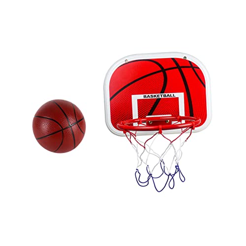 ERINGOGO Hängender Basketballkorb Für Indoor Basketballset Mit Wandmontage Ideales Für Kleine Jungen Jungenzimmerdekor Inklusive Basketball Und Pumpe Spielspaß Für Drinnen von ERINGOGO