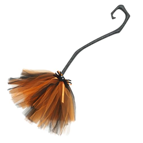 ERINGOGO Halloween Hexenbesen Cosplay Besen Abnehmbar Halloween Party Requisite Dekorativ für Kostüm und Fest Dekoration ERINGOGO Halloween Hexenbesen Cosplay Besen Abnehmbar Halloween Party Requisite Dekorativ für Kostüm und Fest Dekoration von ERINGOGO