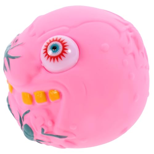 ERINGOGO Halloween Spielzeug Cartoon Schädel Squeeze Ball Hand Sensorischen Spielzeug Halloween Gefallen von ERINGOGO