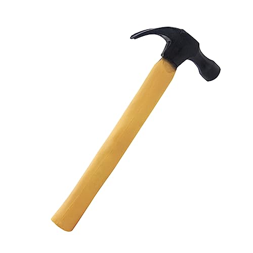 ERINGOGO Hammer Spielzeug Requisiten Spielen Stütze Halloween Schlag Gefälschter Hammer Puppenhaus-klappstuhl Kostüm Zubehör Kleiner Spielzeughut Partyhammer Cosplay-Hammer Prop-Hammer von ERINGOGO