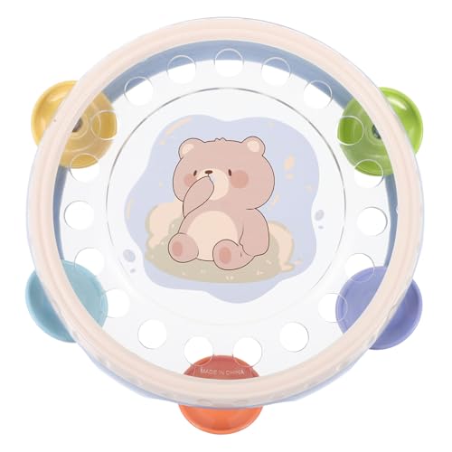 ERINGOGO Handheld Tamburin für Leichtes Percussion Instrument Ergonomisch und Glatt Fördert Rhythmusgefühl und Hörfähigkeit Pädagogisches Musikspielzeug für Junge Mädchen und Kleinkinder ERINGOGO Handheld Tamburin für Leichtes Percussion Instrument Ergonomisch und Glatt Fördert Rhythmusgefühl und Hörfähigkeit Pädagogisches Musikspielzeug für Junge Mädchen und Kleinkinder von ERINGOGO