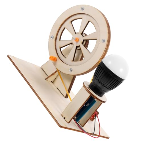 ERINGOGO Handkurbel Generator Aus Holz Für Junge Mädchen Experimentierkasten Pädagogisches Spielzeug Zur Mechanischer Fähigkeiten Inklusive Glühbirne Wissenschaftsprojekt Für Junge ERINGOGO Handkurbel Generator Aus Holz Für Junge Mädchen Experimentierkasten Pädagogisches Spielzeug Zur Mechanischer Fähigkeiten Inklusive Glühbirne Wissenschaftsprojekt Für Junge von ERINGOGO