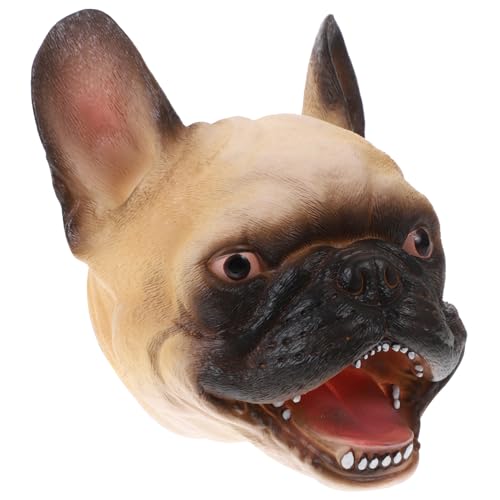 ERINGOGO Handpuppe Hundedesign Französische Bulldogge Interaktives Puppenspielzeug für Kreatives Rollenspiel Welpen Handhandschuh für Geschichten Erzählen ERINGOGO Handpuppe Hundedesign Französische Bulldogge Interaktives Puppenspielzeug für Kreatives Rollenspiel Welpen Handhandschuh für Geschichten Erzählen von ERINGOGO