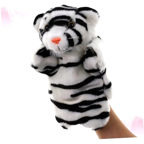 ERINGOGO Interaktive Handpuppe Spielzeug-tigerpuppe Für Mädchen Sicheres Material Für Partygeschenke Und Eltern-Kind-interaktion von ERINGOGO